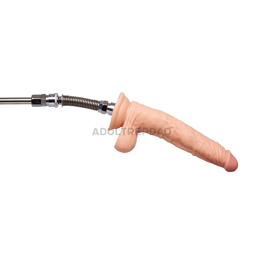 9.3″ Long Wrinkled Fuck Machine Dildo Attachment