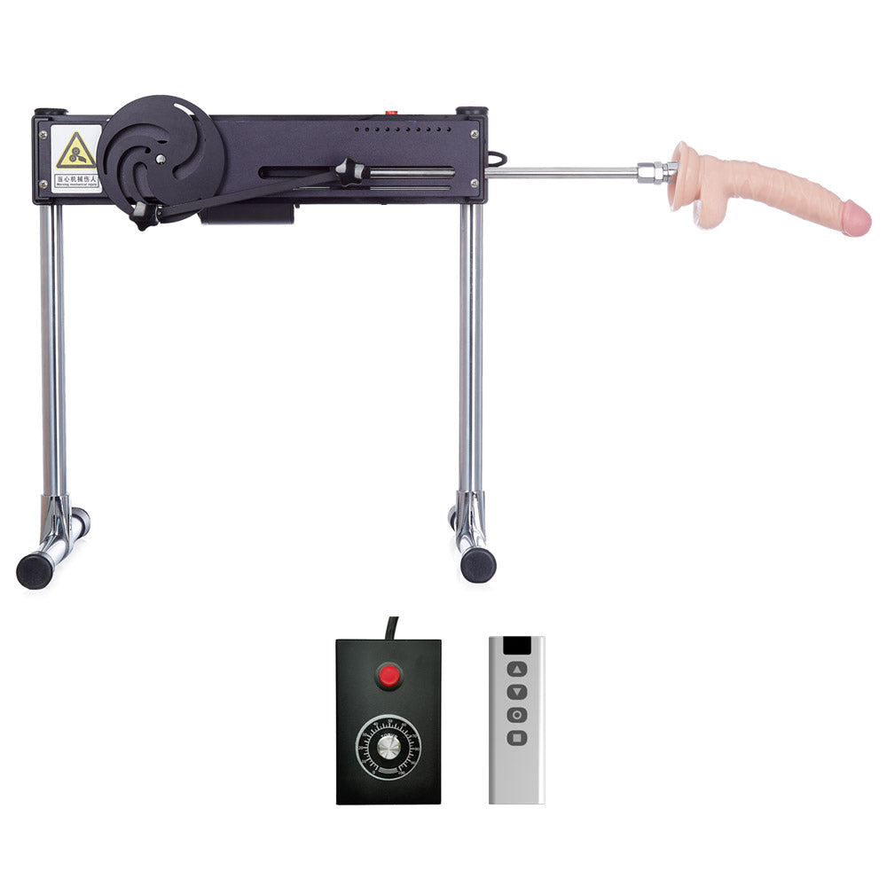 FM18 Double-Ended Thrusting Sex Machine – 120W Silent Motor, Wired & Remote Control